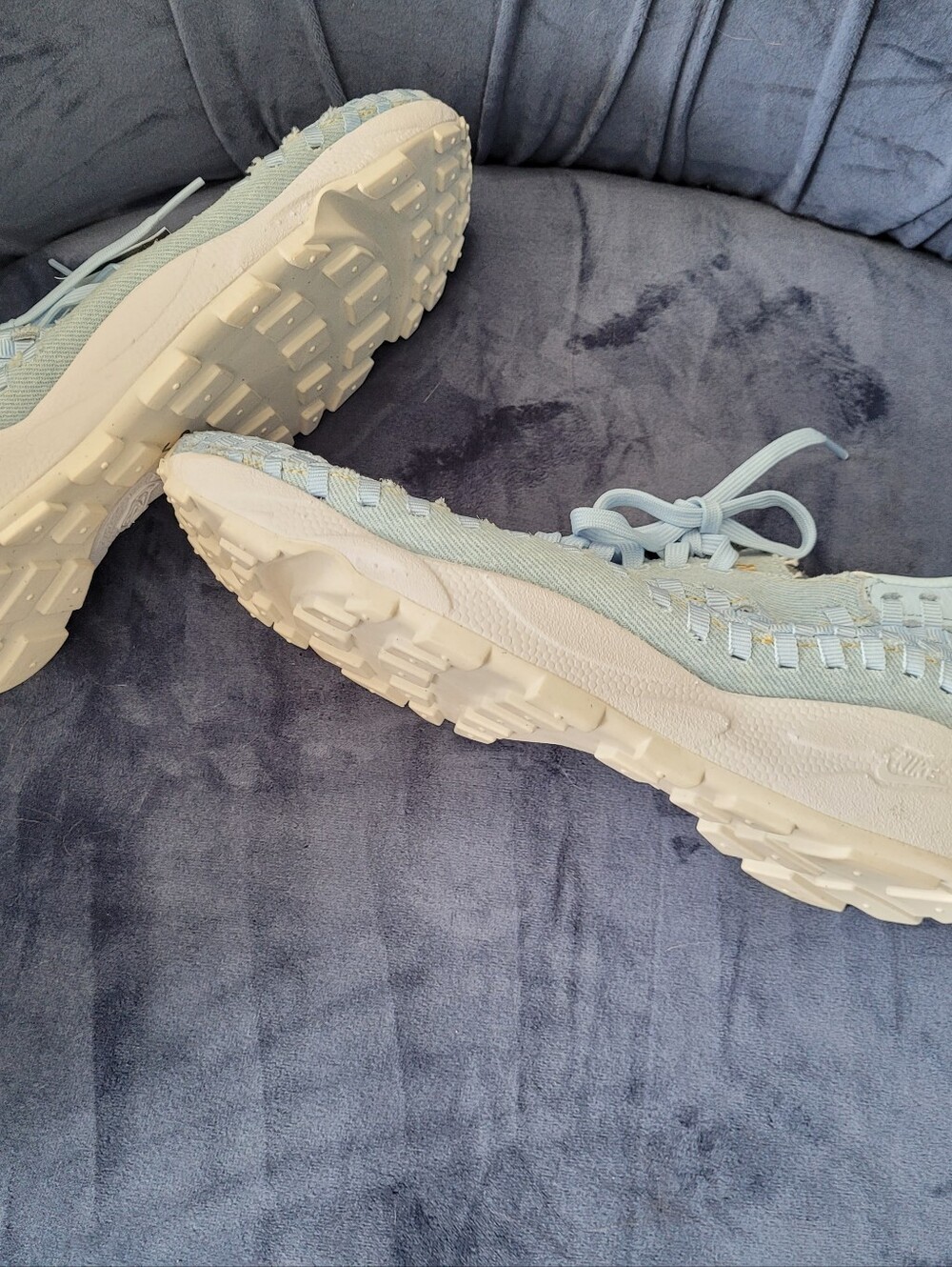 Nike Air Footscape Women's 10 Washed Denim - Picture 3 of 7